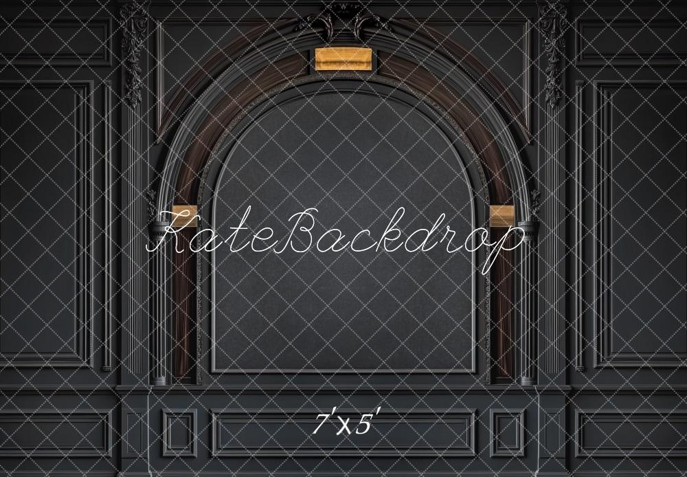 Kate Father Day Black Wall Arch Backdrop Designed by Mini MakeBelieve - Kate Backdrop AU