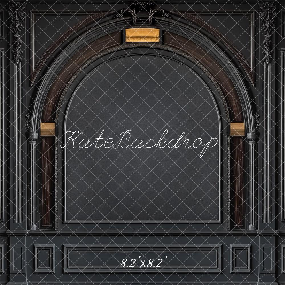 Kate Father Day Black Wall Arch Backdrop Designed by Mini MakeBelieve - Kate Backdrop AU