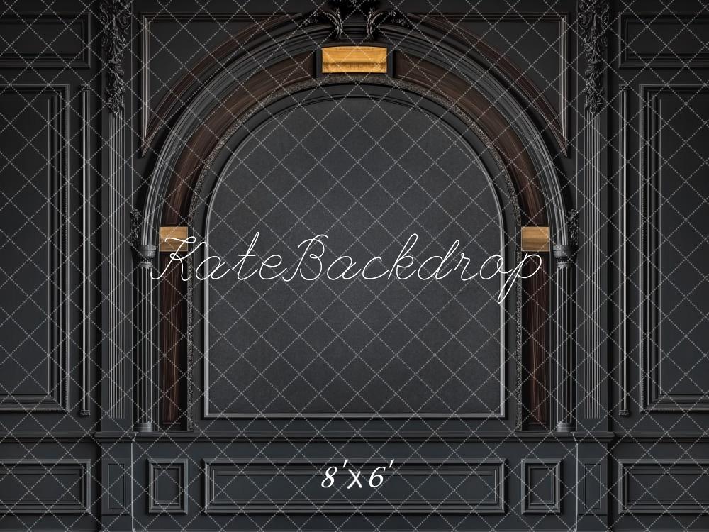 Kate Father Day Black Wall Arch Backdrop Designed by Mini MakeBelieve - Kate Backdrop AU