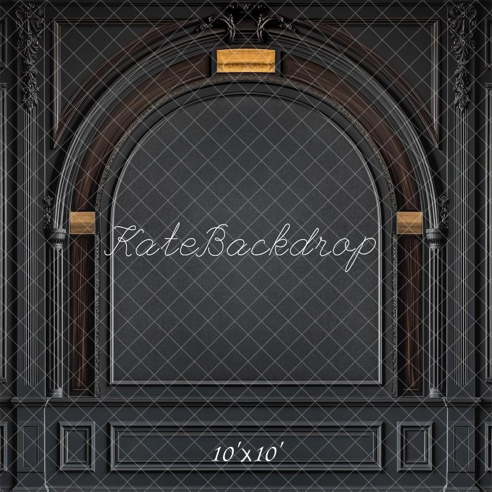 Kate Father Day Black Wall Arch Backdrop Designed by Mini MakeBelieve - Kate Backdrop AU