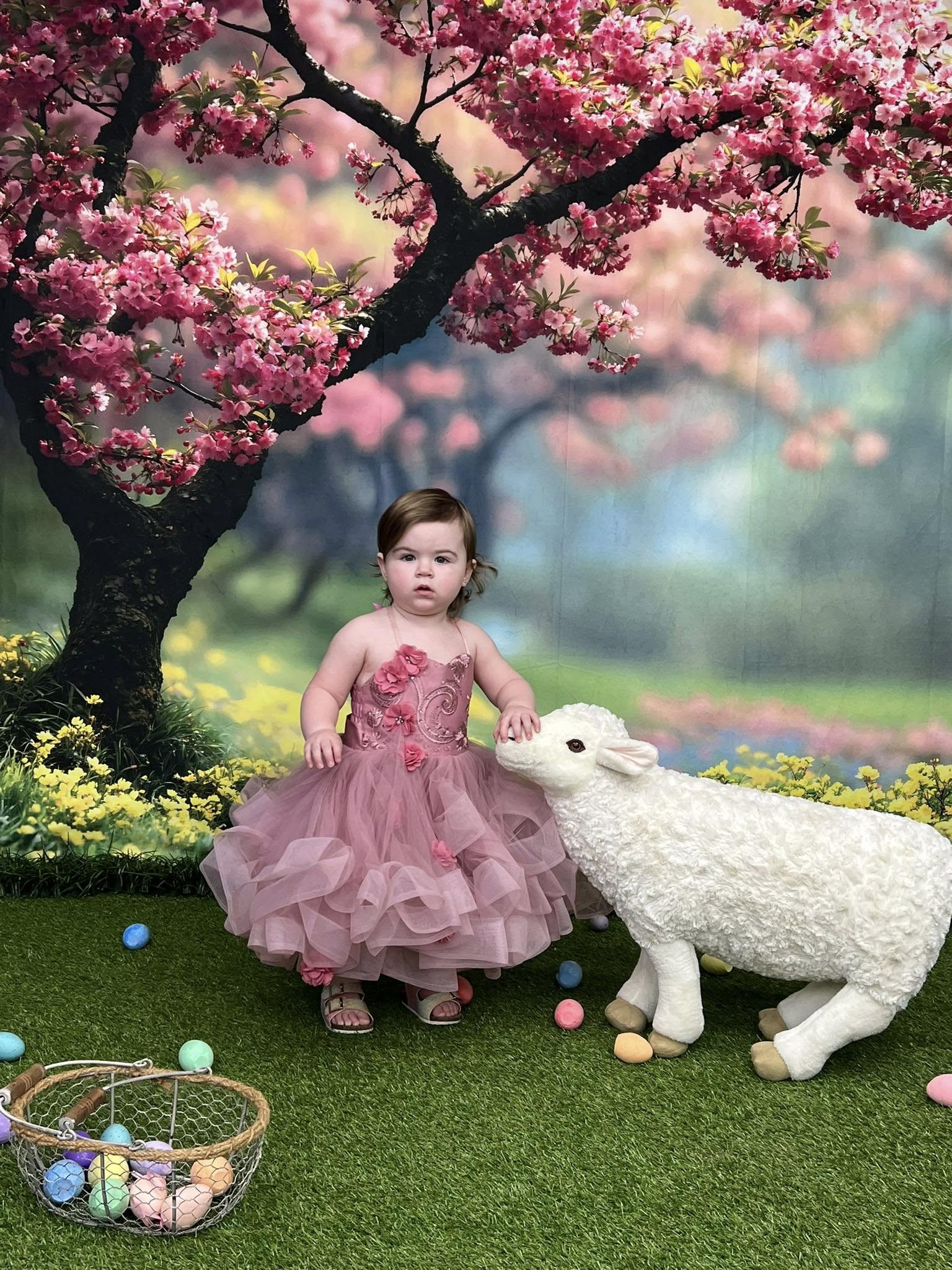 Kate Spring Cherry Blossom Tree Backdrop Designed by Emetselch - Kate Backdrop AU