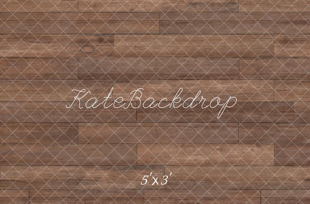Kate Brown Wooden Floor Backdrop Designed by Kate Image - Kate Backdrop AU