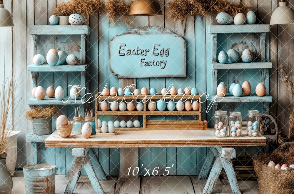 Kate Easter Egg Decorating Table Backdrop Designed by Patty Roberts - Kate Backdrop AU