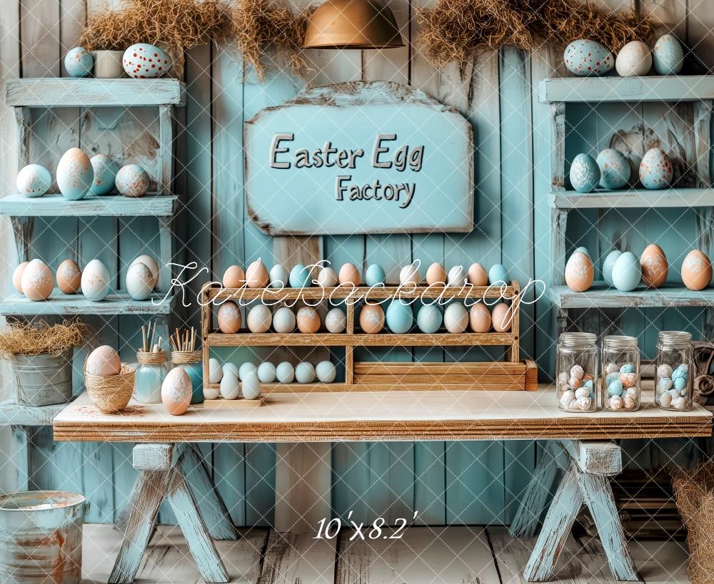 Kate Easter Egg Decorating Table Backdrop Designed by Patty Roberts - Kate Backdrop AU