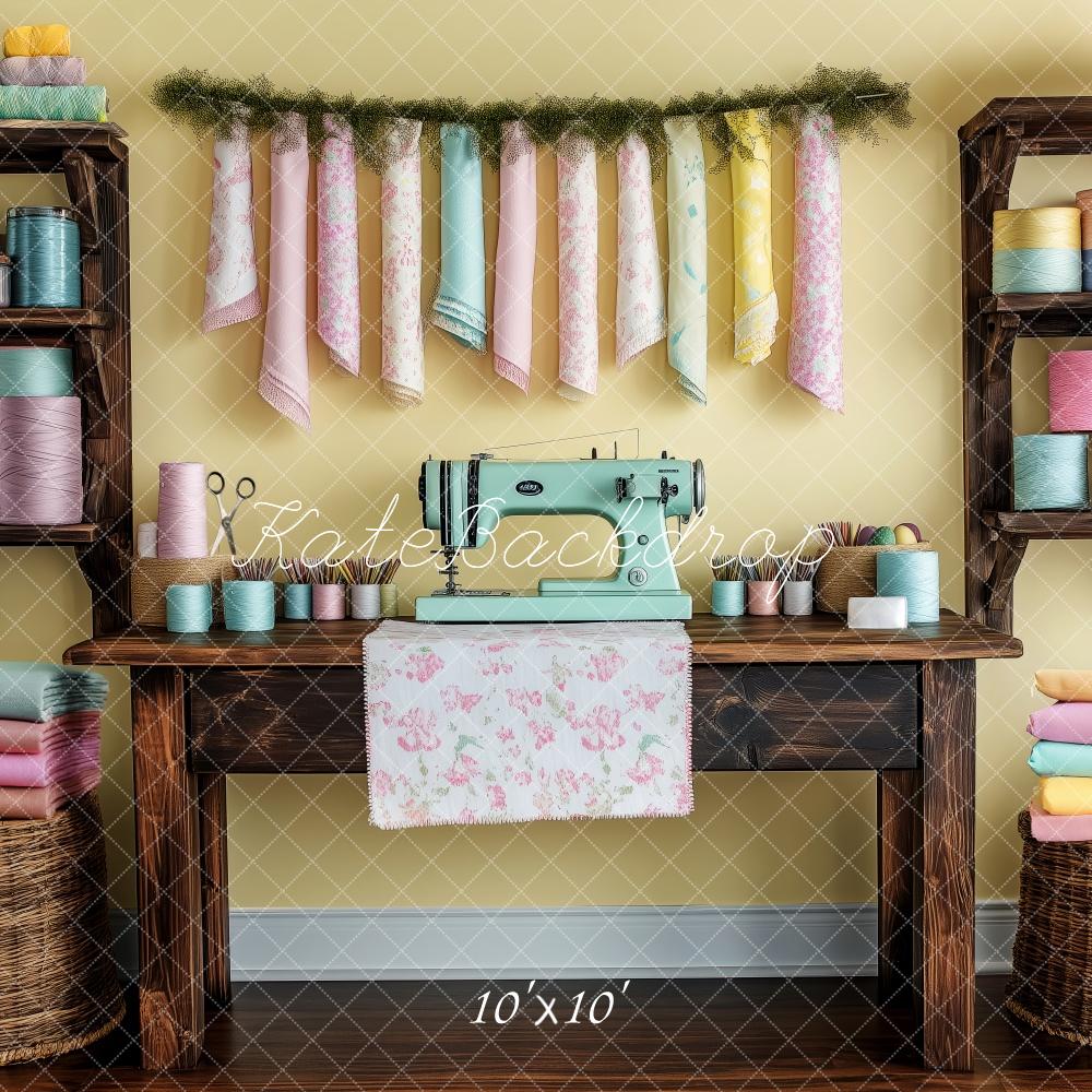 Kate Sewing Room Backdrop Designed by Patty Roberts - Kate Backdrop AU
