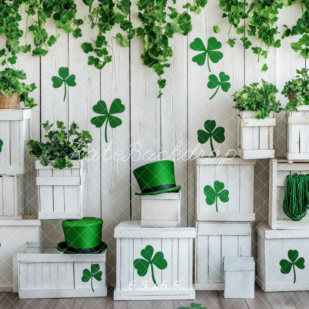 Kate St. Patrick’s Day Clover Wall Backdrop Designed by Patty Roberts