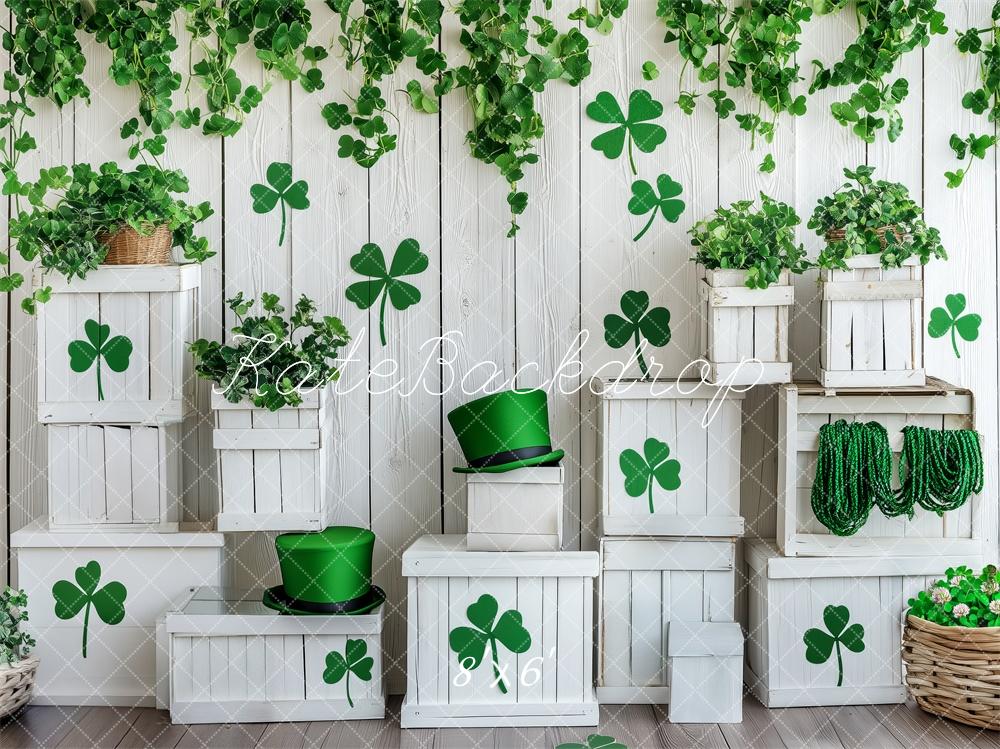 Kate St. Patrick’s Day Clover Wall Backdrop Designed by Patty Roberts