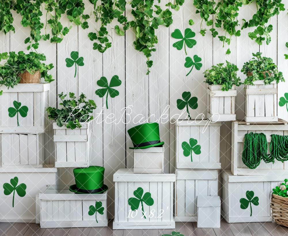 Kate St. Patrick’s Day Clover Wall Backdrop Designed by Patty Roberts
