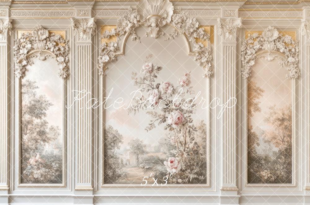 Kate Fine Art Interior Floral Wall Backdrop Designed by Mini MakeBelieve - Kate Backdrop AU