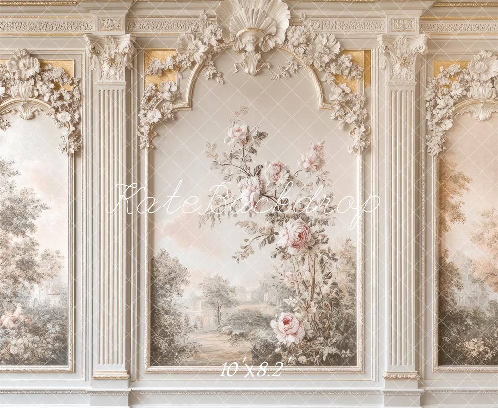 Kate Fine Art Interior Floral Wall Backdrop Designed by Mini MakeBelieve - Kate Backdrop AU