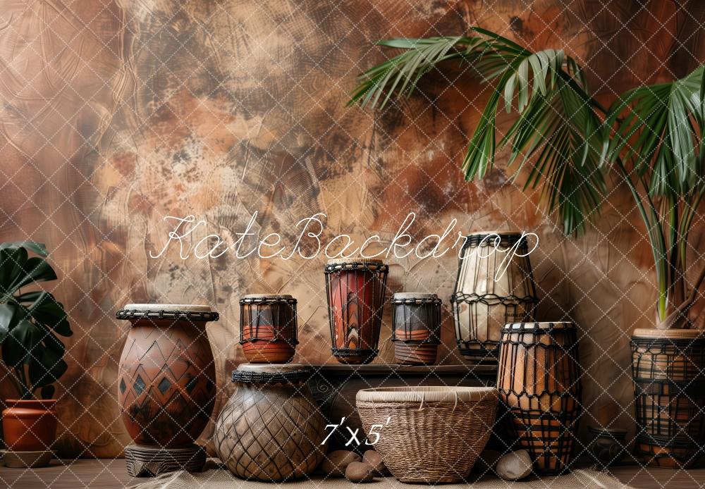 Kate African Pottery Backdrop Designed by Patty Roberts - Kate Backdrop AU