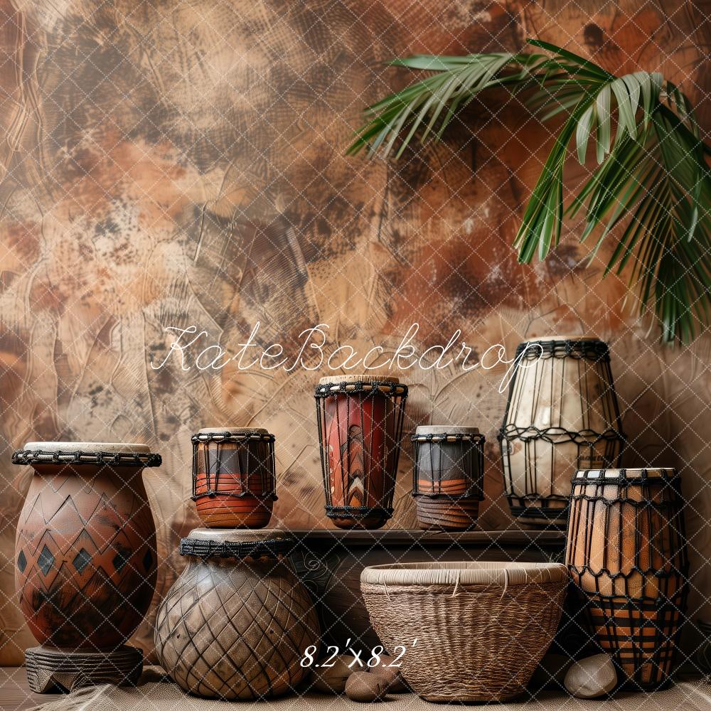 Kate African Pottery Backdrop Designed by Patty Roberts - Kate Backdrop AU