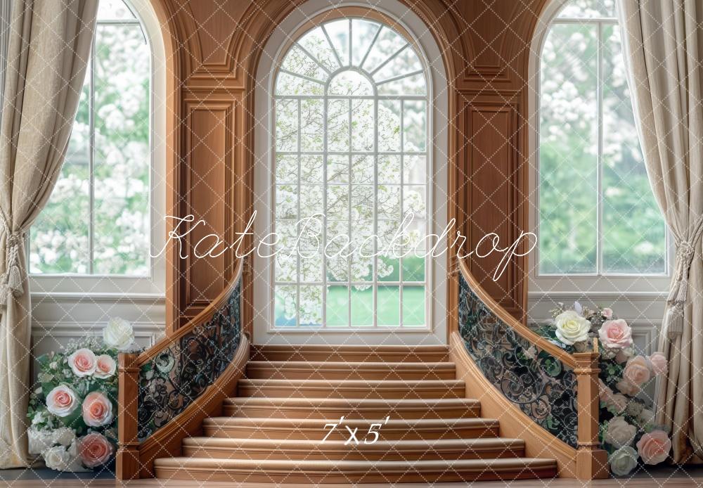 Kate Arch Stairs Backdrop Designed by Mini MakeBelieve - Kate Backdrop AU