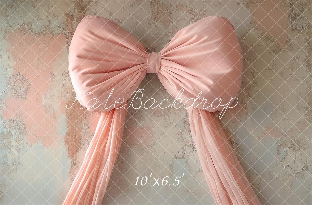 Kate Giant Pink Bow Backdrop Designed by Mini MakeBelieve - Kate Backdrop AU