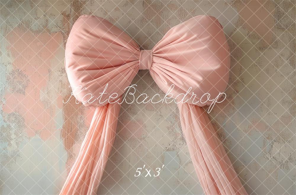 Kate Giant Pink Bow Backdrop Designed by Mini MakeBelieve - Kate Backdrop AU
