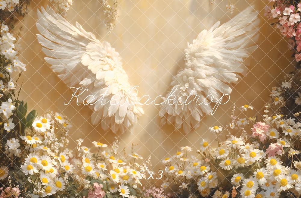 Kate Daisy Angel Wings Backdrop Designed by Emetselch - Kate Backdrop AU