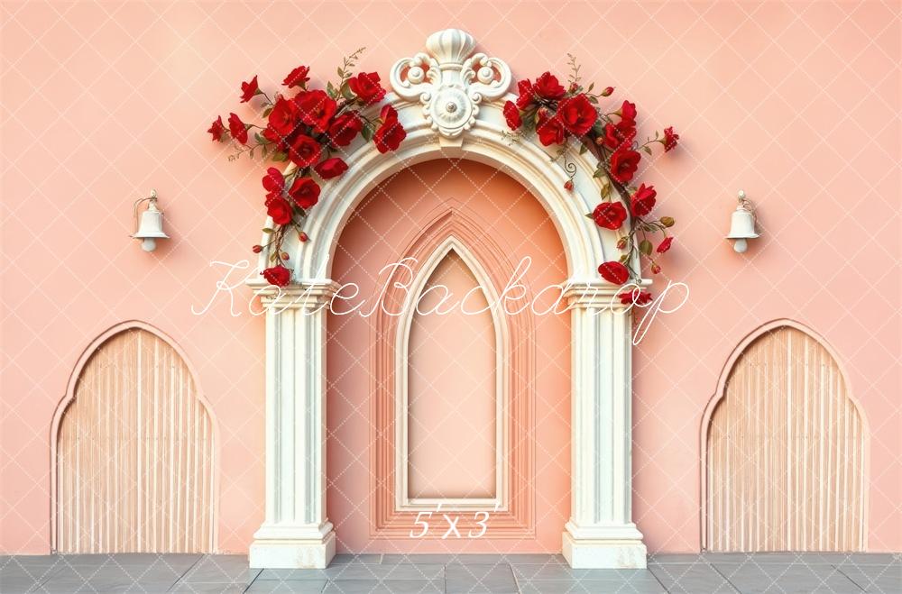 Kate Rose and Marble Backdrop Designed by Laura Bybee - Kate Backdrop AU