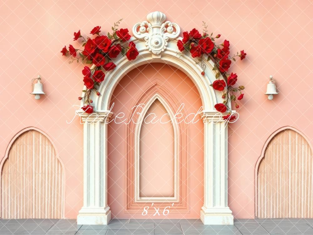 Kate Rose and Marble Backdrop Designed by Laura Bybee - Kate Backdrop AU