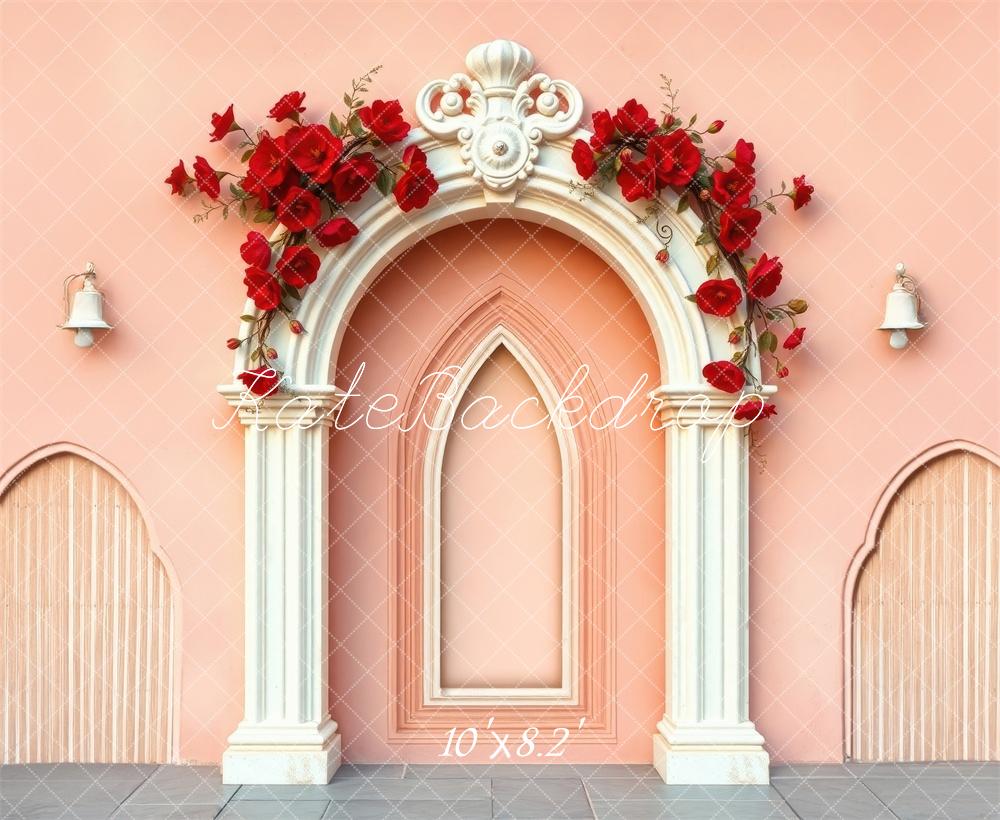 Kate Rose and Marble Backdrop Designed by Laura Bybee - Kate Backdrop AU