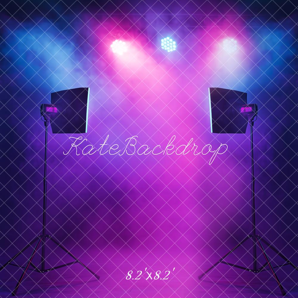 Kate Vibrant Stage Lighting Smoke Backdrop Designed by Patty Roberts - Kate Backdrop AU