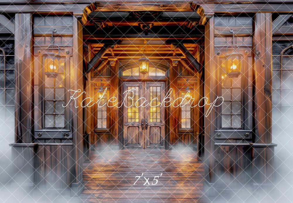 Kate Dislike Retro Wooden House Backdrop Designed by Mini MakeBelieve - Kate Backdrop AU