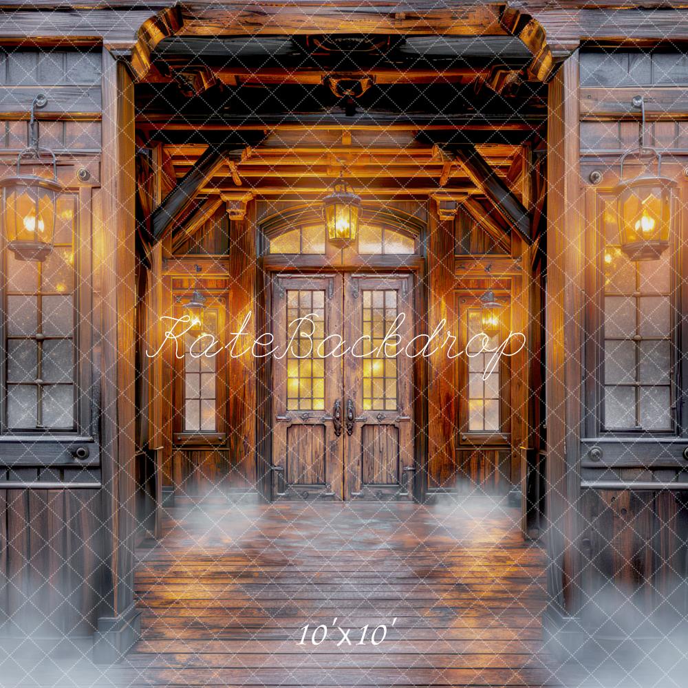 Kate Dislike Retro Wooden House Backdrop Designed by Mini MakeBelieve - Kate Backdrop AU