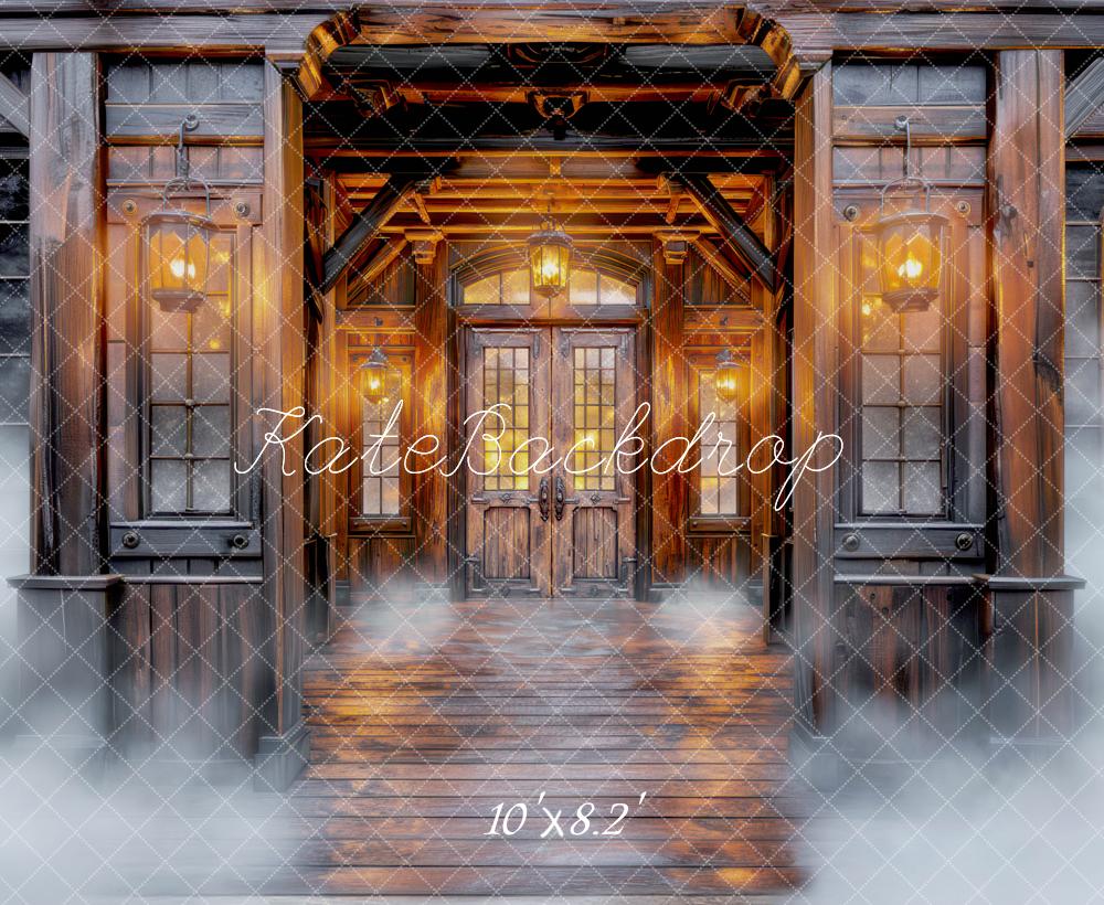 Kate Dislike Retro Wooden House Backdrop Designed by Mini MakeBelieve - Kate Backdrop AU