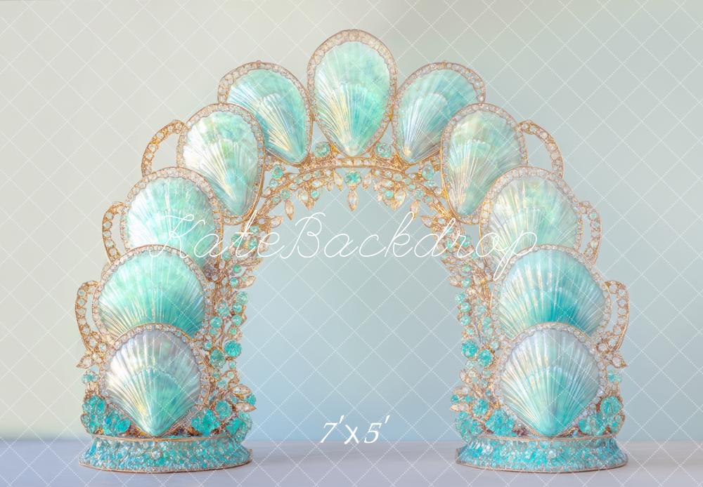 Kate Mermaid Shell Arch Backdrop Designed by Mini MakeBelieve - Kate Backdrop AU