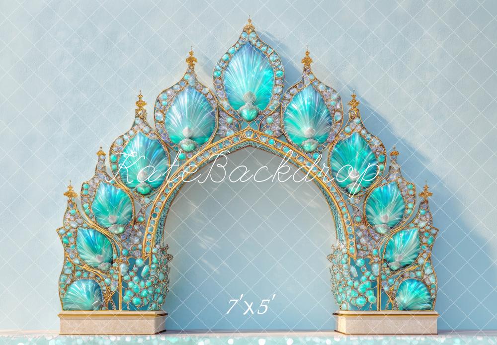 Kate Mermaid Crown Arch Backdrop Designed by Mini MakeBelieve - Kate Backdrop AU