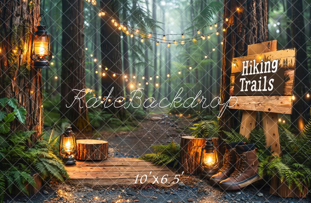 Kate Forest Hiking Trails Backdrop Designed by Kate Image - Kate Backdrop AU