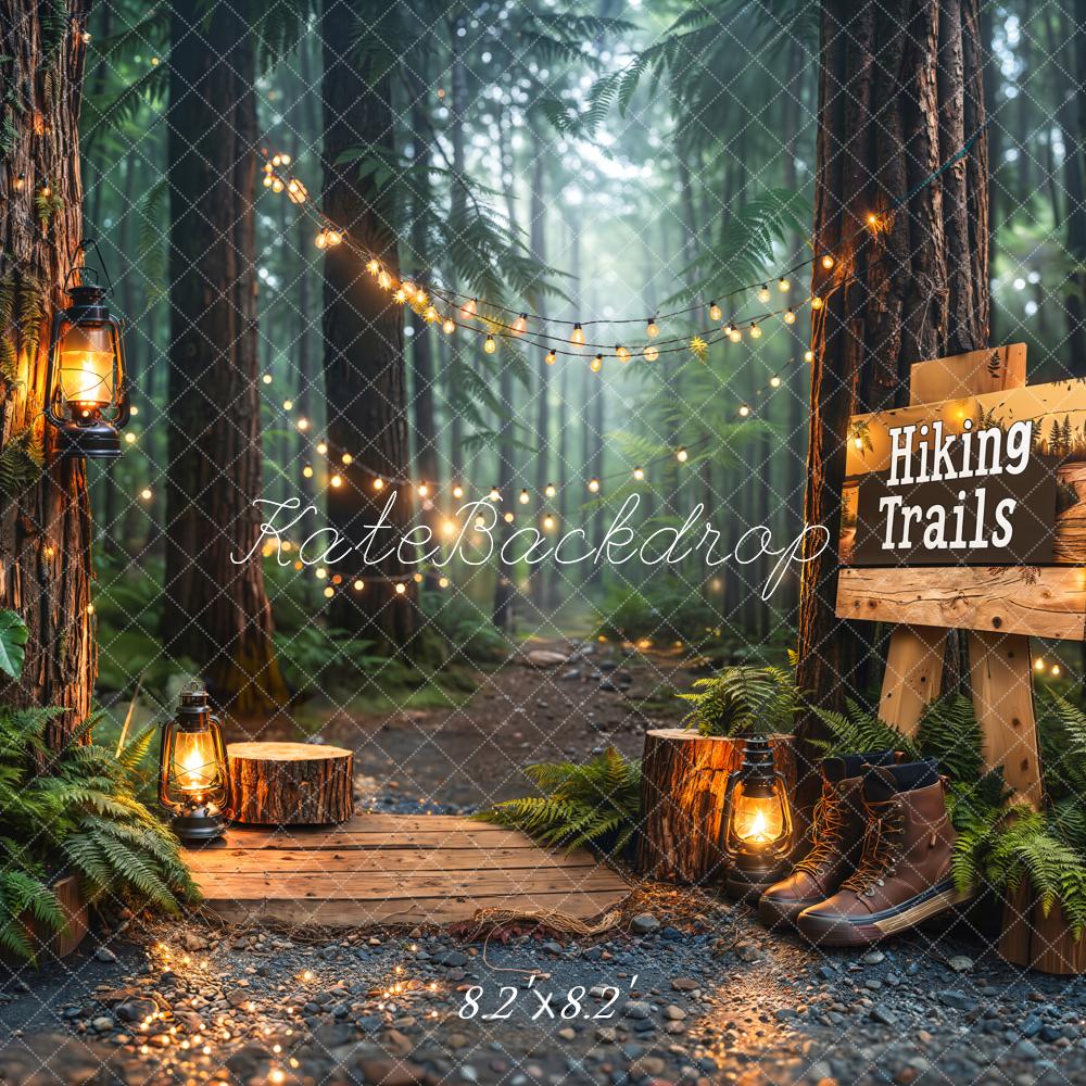 Kate Forest Hiking Trails Backdrop Designed by Kate Image - Kate Backdrop AU