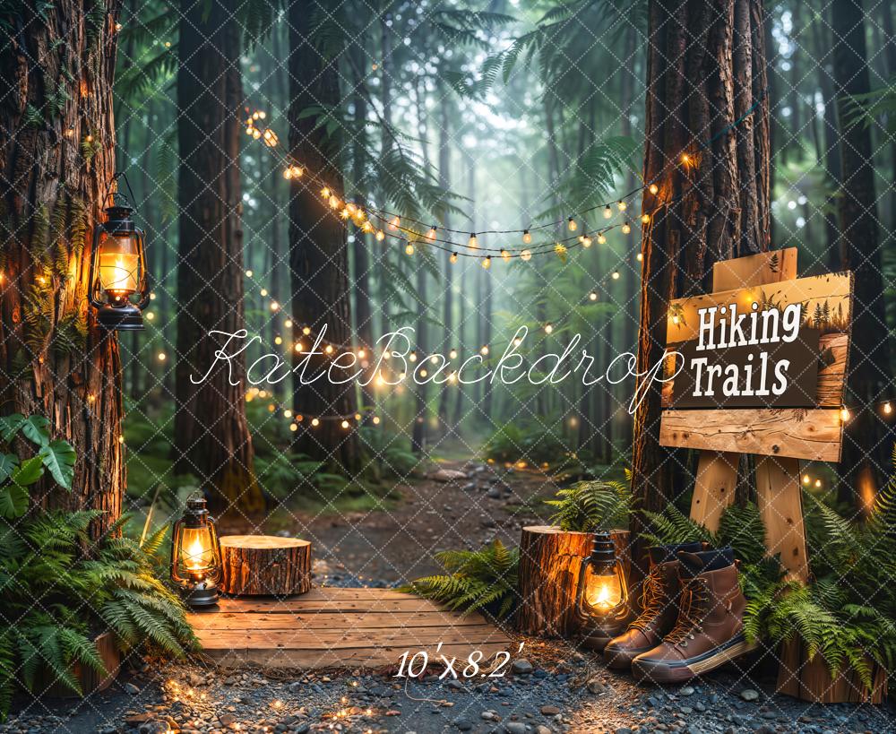 Kate Forest Hiking Trails Backdrop Designed by Kate Image - Kate Backdrop AU