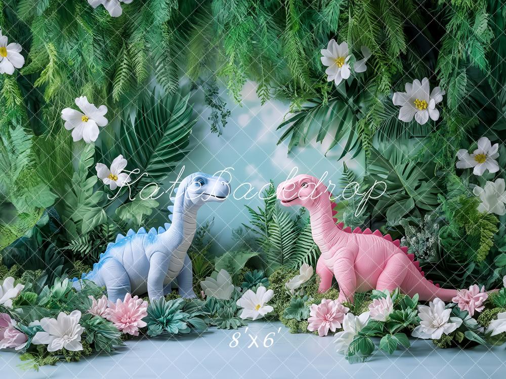 Kate Forest Dinosaur Backdrop Designed by Ashley Paul
