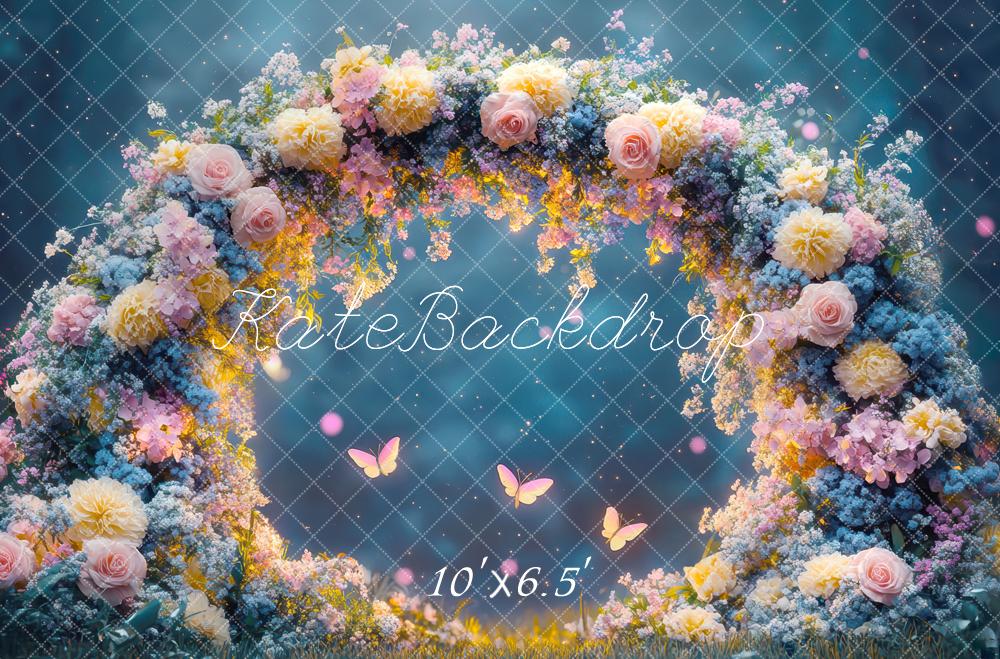 Kate Butterfly Night Arch Backdrop Designed by Mini MakeBelieve - Kate Backdrop AU
