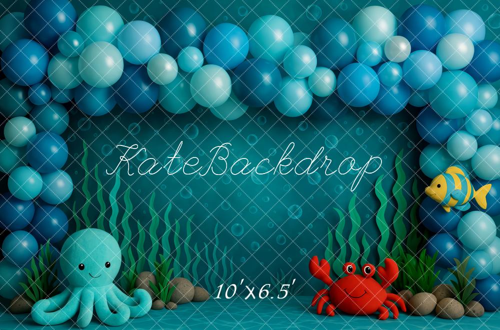 Kate Under the Sea Ocean Friends Backdrop Designed by Patty Roberts