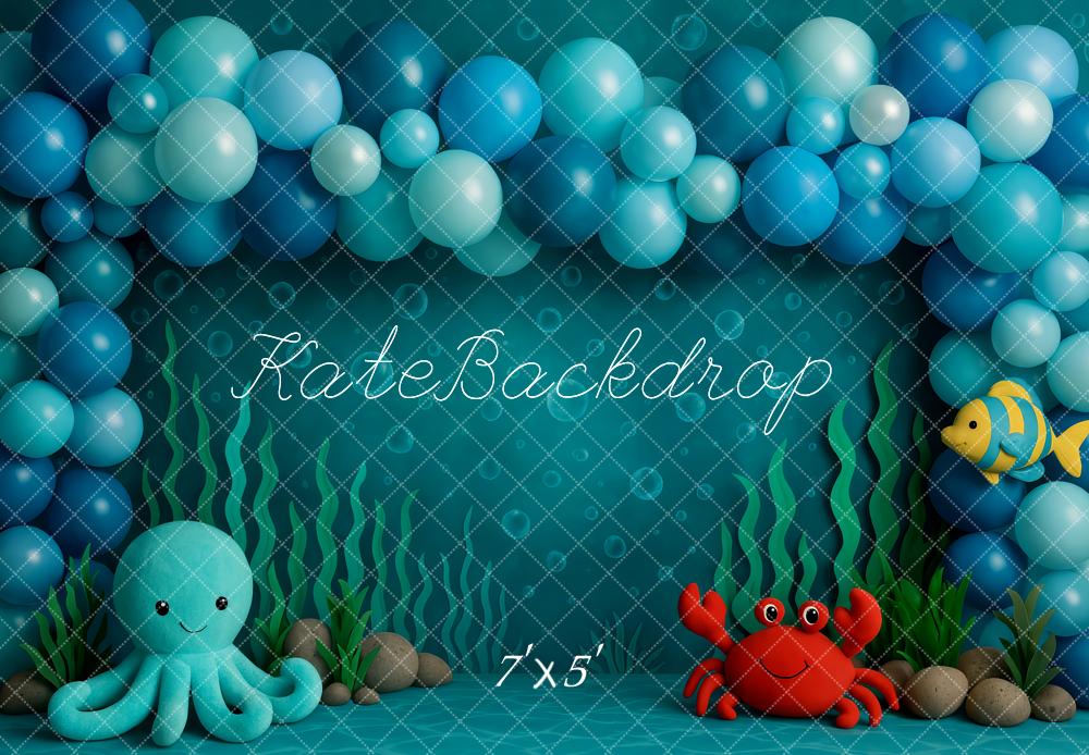 Kate Under the Sea Ocean Friends Backdrop Designed by Patty Roberts