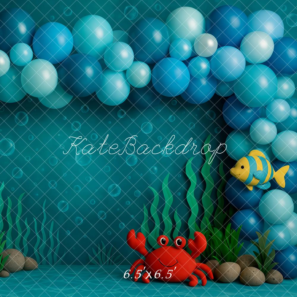 Kate Under the Sea Ocean Friends Backdrop Designed by Patty Roberts