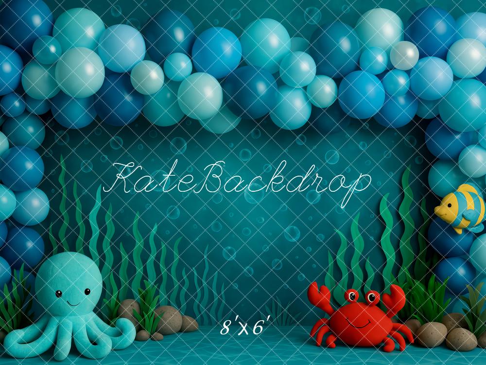 Kate Under the Sea Ocean Friends Backdrop Designed by Patty Roberts