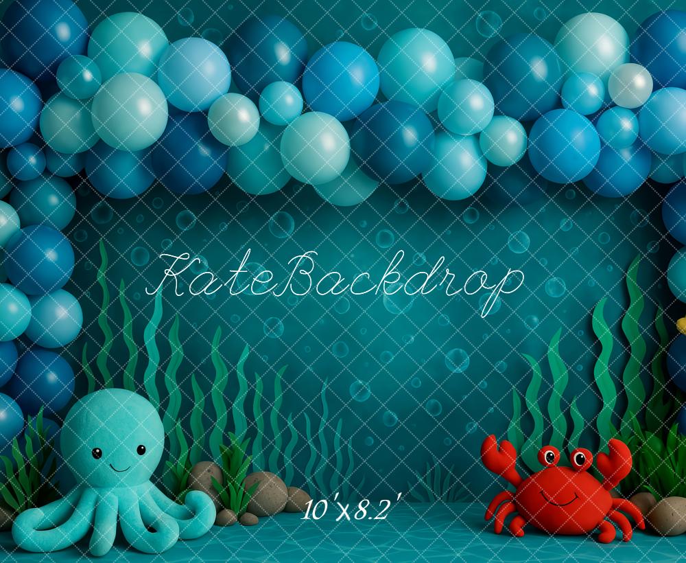 Kate Under the Sea Ocean Friends Backdrop Designed by Patty Roberts