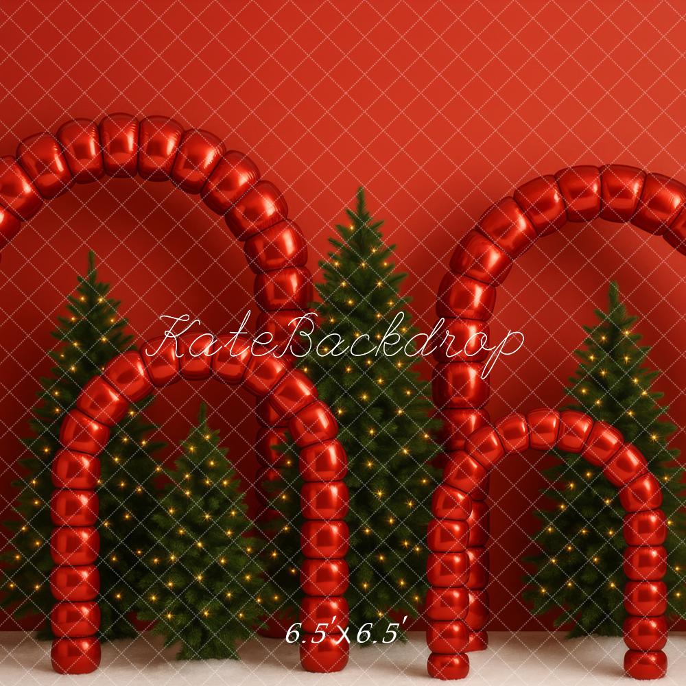 Kate Christmas Bead Arches Backdrop Designed by Megan Leigh Photography