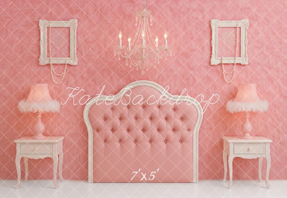 Kate Girl Pink Headboard Backdrop Designed by Ashley Paul