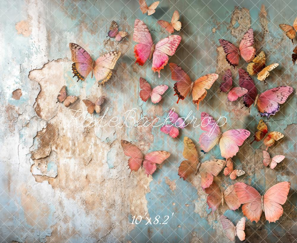 Kate Colorful Butterfly Wall Backdrop Designed by Emetselch - Kate Backdrop AU