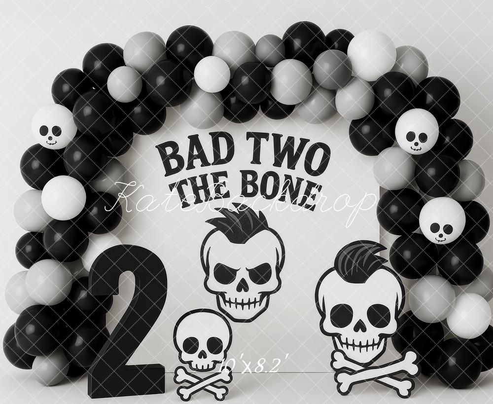 Kate Rock Skeleton Backdrop Bad Two the Bone Designed by Patty Roberts