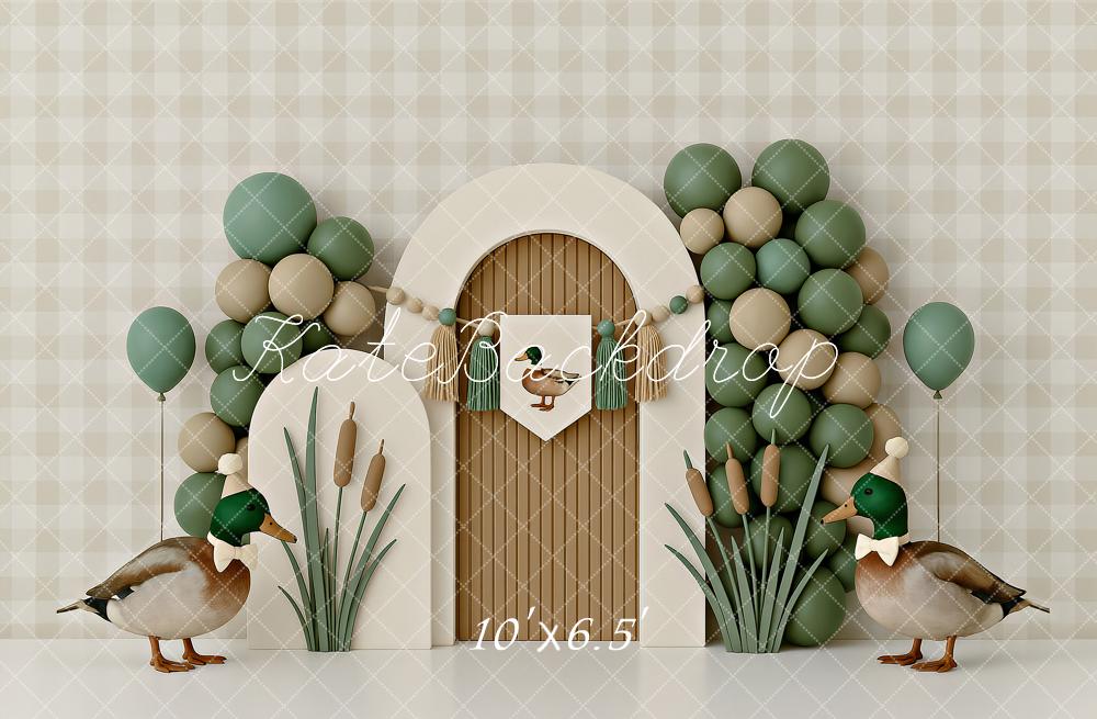 Kate One Lucky Duck Backdrop Designed by Ashley Paul
