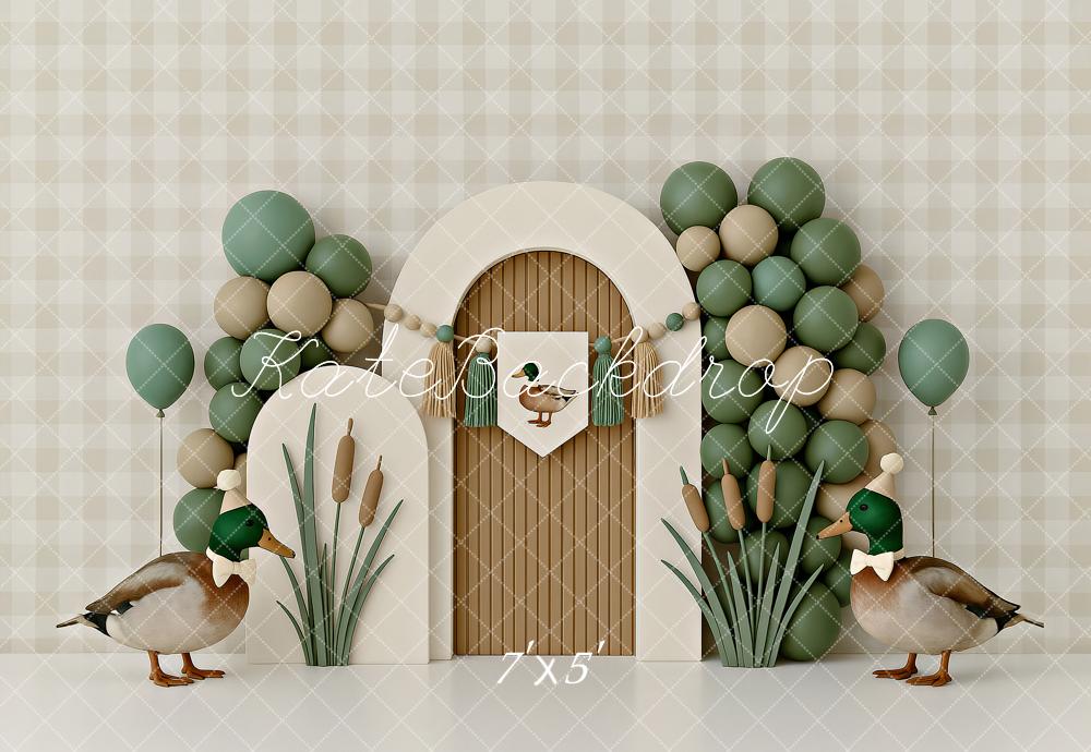 Kate One Lucky Duck Backdrop Designed by Ashley Paul