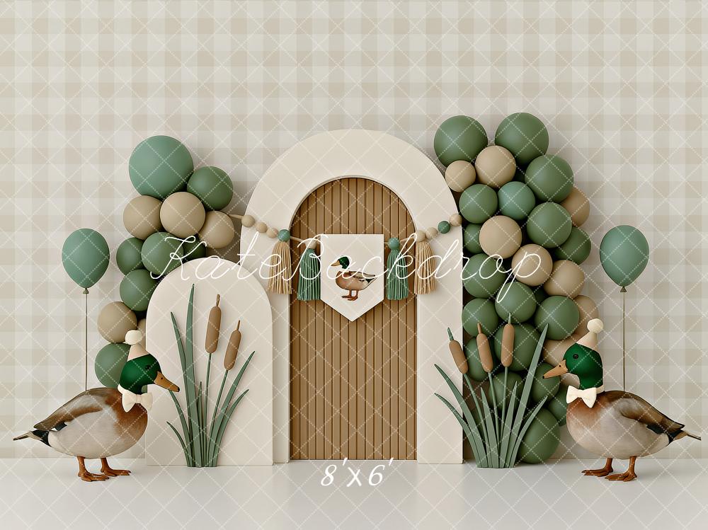 Kate One Lucky Duck Backdrop Designed by Ashley Paul