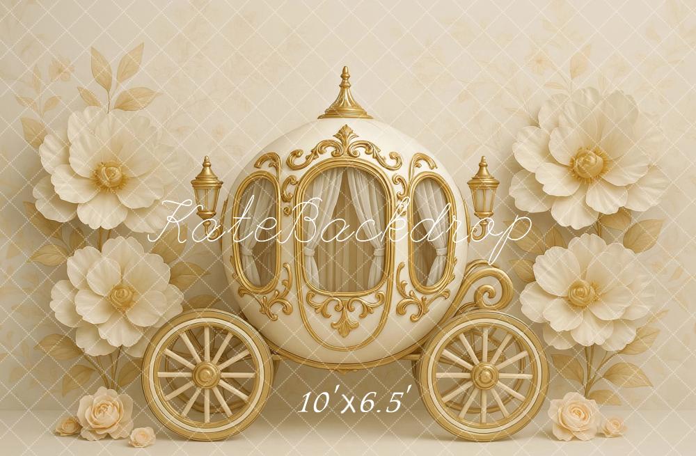 Kate Princess Carriage Backdrop Designed by Ashley Paul