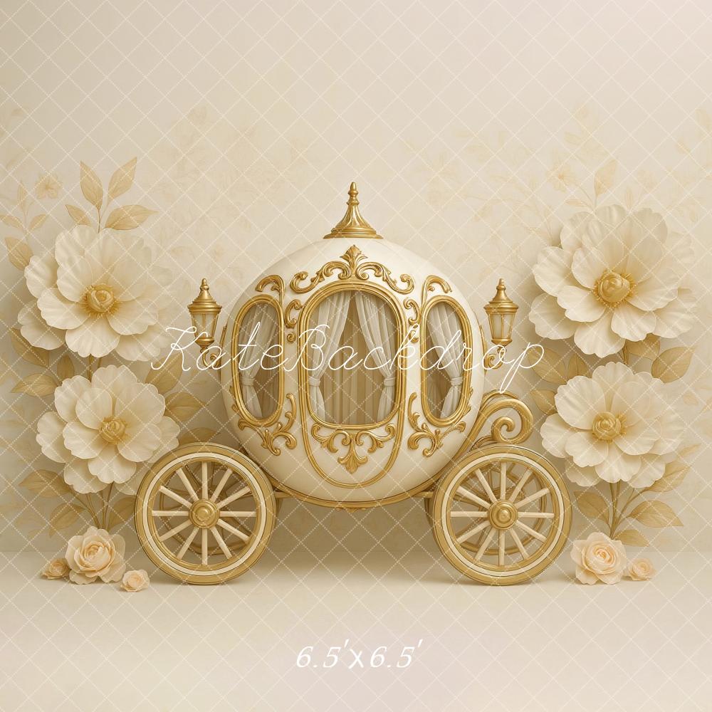Kate Princess Carriage Backdrop Designed by Ashley Paul