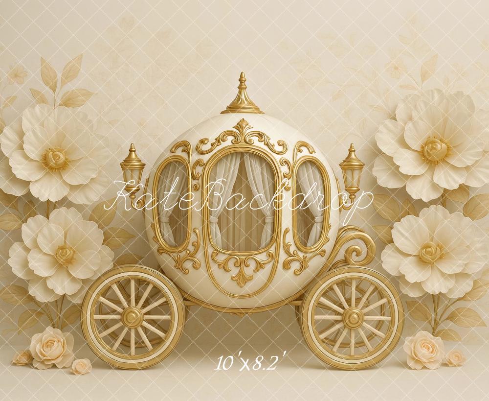 Kate Princess Carriage Backdrop Designed by Ashley Paul