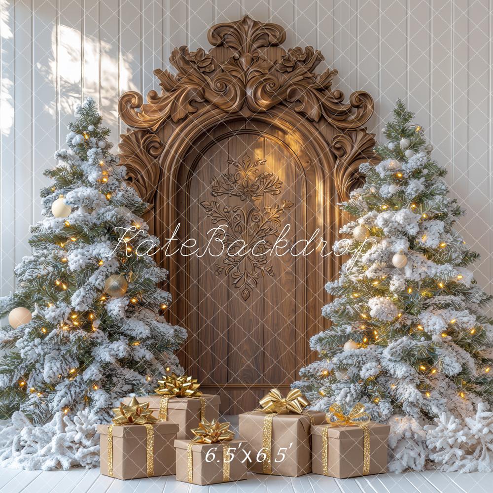 Kate Christmas Tree Wood Backdrop Designed by Mini MakeBelieve - Kate Backdrop AU